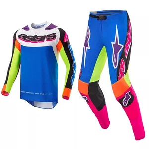 2025 Alpinestars Techstar Motocross Racing Gear Set Jersey/Pants Combo MX Suit - Picture 1 of 3