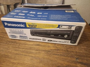 Panasonic DVD Recorder- VHS Combo DMR-EZ47V Hi-Fi NO Remote Tested Works!! - Picture 1 of 14
