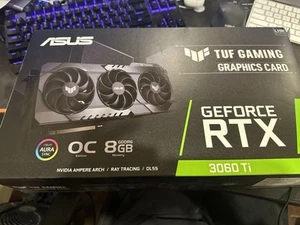 Tarjeta de gráficos ASUS TUF GeForce RTX 3060 Ti V2 edición OC 8 GB GDDR6... - Imagen 1 de 6