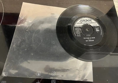 Roy Orbison – Too Soon To Know - 7” Vinyl Single - Free P&P - Image 1 of 2