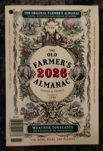 The Original Old Farmer's 2026 Almanac Robert B Thomas Issue No. 234 Magazine - Picture 1 of 1