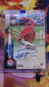 2020 Topps Chrome Joe Palumbo Auto RC #RA-JPO - Picture 1 of 1