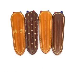 Tecno 62 Italy Gold Fitzpatrick's Supermarket Pen Set in Leather Case - Picture 1 of 5