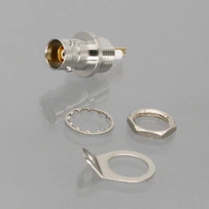 70-series Replacement BJ77 Connector 3-Lug Triax TRB Female Bulkhead Panel Mount - Picture 1 of 4