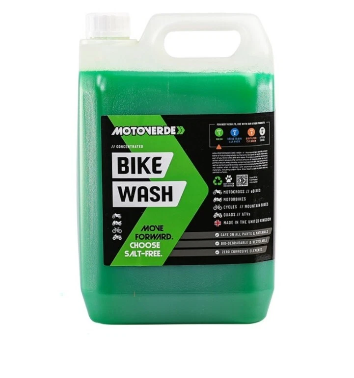 Motoverde Pro Green MX Bike Wash 5 Litre Tub Motocross MTB Trials Enduro Cleaner - Image 1 of 1