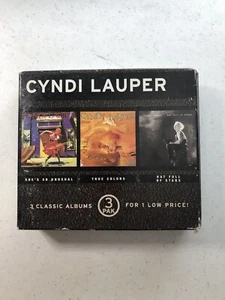 Cyndi Lauper - She's So Unusual ,True Colors ,Hat Full of Stars - box set. Good - Picture 1 of 8