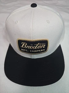 Brixton MFG. Company Ball Cap Snapback Streetwear Two Tone OSFM NWOT Demo Hat - Picture 1 of 9