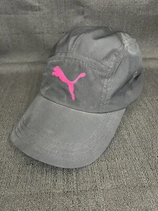 Women's Puma Black/Pink Performance Athletic Golf Hat, Strapback Adjustable - Picture 1 of 5