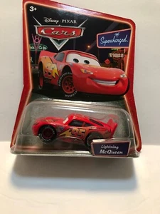 Mattel Disney Pixar Cars Supercharged Lightning McQueen moldeado a presión, NUEVO en paquete - Imagen 1 de 2