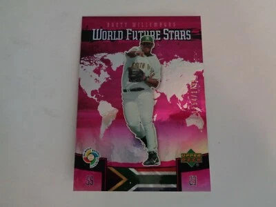 2006 Upper Deck World Future Stars Brett Willemburg Card #WBC-24 #1154/1799 - Image 1 of 2