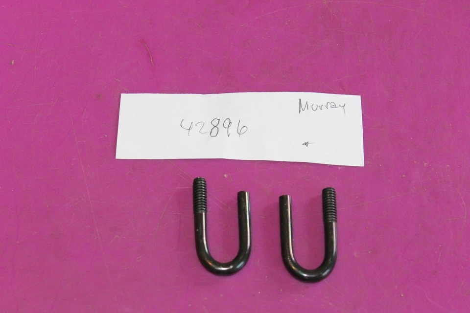 两 (2) NOS Murray U 型螺栓。 第 42896 部分。 从封闭的经销商处购买。 — 第 1/1 张图片