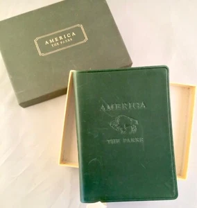 SELTENES BUCH AMERIKA DIE PARKS LEDERGEBUNDEN VERPACKT - Bild 1 von 10