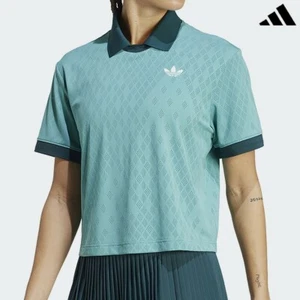 adidas Original Tennis Polo Pro T-Shirts Women's Sports Top AsiaFit NWT JM4735 - Picture 1 of 5