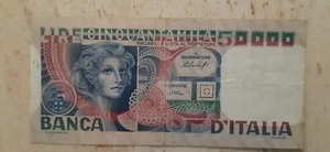 BANCONOTA L. 50.000 VOLTO DI DONNA - Foto 1 di 2
