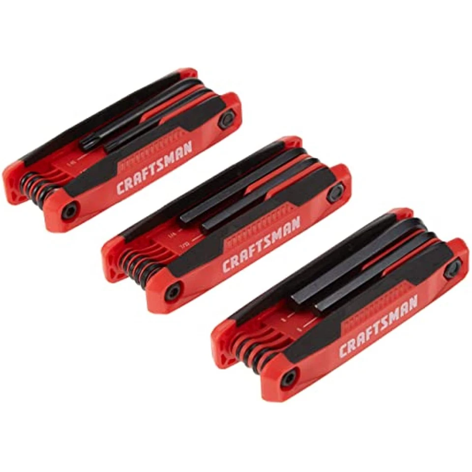 Craftsman Folding Hex Key Set 25-Key PK3 CMHT26004 Craftsman CMHT26004