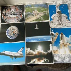 1990 NASA Space Collection 8”x10” Prints - Lot Of 8 Great Prints - Bild 1 von 10