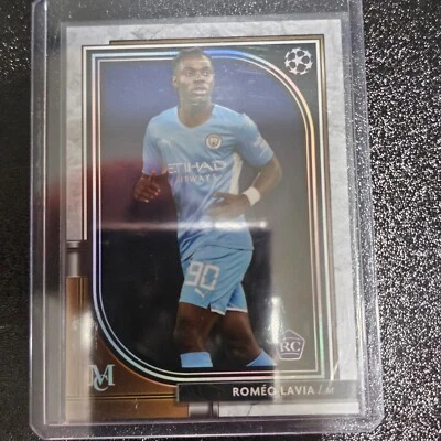 2021-22 Topps Museum Collection UEFA Romeo Lavia RC - Image 1 of 2