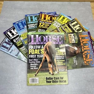 Horse Illustrated Magazine Mixed Lot Of 9 Mar Jul 2000 Mar 2002 2003 and More - Picture 1 of 14