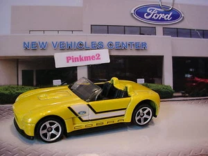 2016 MBX EXOTIC Exclusive FORD SHELBY COBRA CONCEPT∞yellow;white∞MATCHBOX Loose - Picture 1 of 3