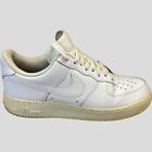 Nike Air Force 1 Low White Trainers Size 7.5 / EU 42