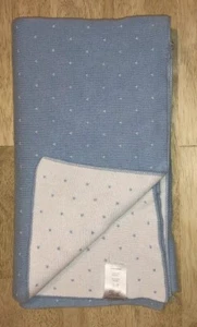 Koala Baby Security Blanket Blue White Knit Heavy 2015 Geoffrey Lovey - Picture 1 of 7