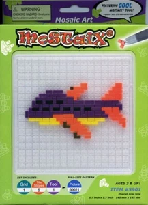 Mostaix Avión Mosaico Arte Azulejo Artesanía Kit Bloque Puzzle Serie Azul Edad 3+ NUEVO - Imagen 1 de 7
