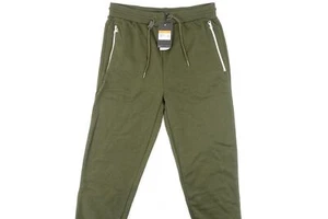 GALAXY HARVIC DARK GREEN XL 36-38 SWEATPANTS JOGGER PANTS MENS NWT NEW - Picture 1 of 9