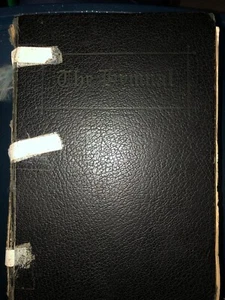 Augustana Synod Church Hymnal Evangelical Lutheran Religion 1925 Leather Bound - Picture 1 of 8