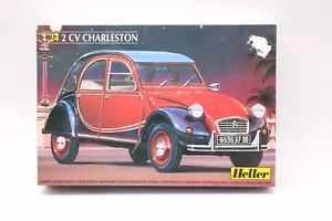 Charleston Citroen 2CV vehículo clásico modelo kit 1:24 brillante NUEVO con embalaje original - Imagen 1 de 5