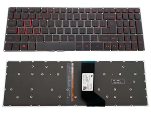 Acer Nitro 5 AN515-41 AN515-42 AN515-51 AN515-52 tastiera retroilluminata Regno Unito - Foto 1 di 1