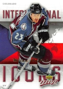 2006-07 Upper Deck MVP International Icons #II5 Milan Hejduk
