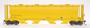 Intermountain HO 4 Bay Cylindrical Hopper Car- Round Hatch Roof No RS 455071 New - Picture 1 of 2