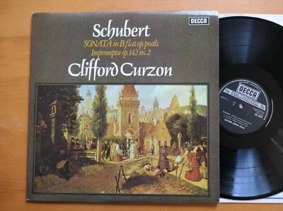 SXL 6580 Schubert Sonata in B flat Impromptu Clifford Curzon NEAR MINT Decca LP — 第 1/4 张图片