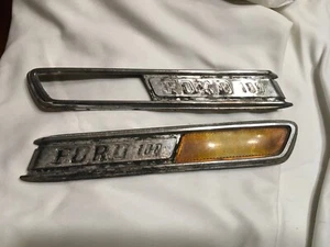 Emblema del lado del capó Ford serie F F 1968-72 camioneta pickup Ford 100 - Imagen 1 de 2