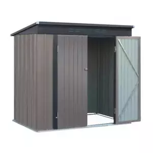 Giantz Garden Shed 1.95x1.31M Sheds Outdoor Storage Steel Workshop House Tool Do - Picture 1 of 8