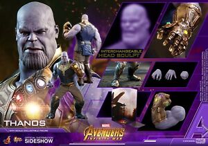 Hot Toys MMS479 Thanos Infinity War New Original Shipper US Seller