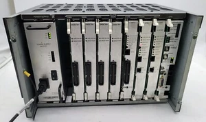 Inter-Tel AXXESS PBX Cabinet w/ X2 IPRC+ CPU/PCM-F + X3 DKSC16 +BRS - Picture 1 of 7
