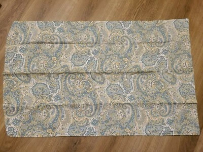 Funda de almohada estándar Ralph Lauren "azul/amarillo/verde cachemira" Foto 1 de 4