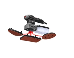 Ozito 200W Multi Sander Kit 3 Interchangeable Bases With Sanding Sheets - Picture 1 of 10