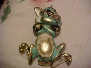Vintage Metal Figural Cat Tom & Jerry Character Cartoon Bottle Opener MCM COOL - Picture 1 of 4