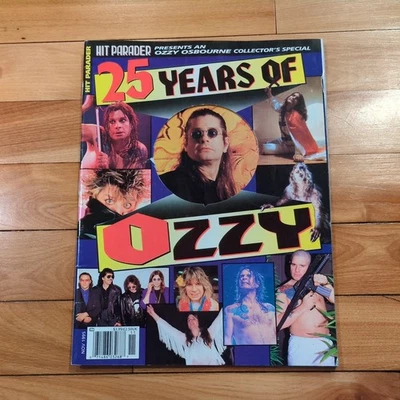 Hit Parader Magazine presents Ozzy Osbourne 25 Years Of Ozzy Nov 1995 - Image 1 of 4