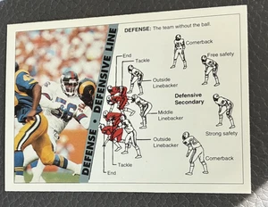 Ultimate World League of American Football Defense 1992 Lawrence Taylor #182 Salón de la fama - Imagen 1 de 2