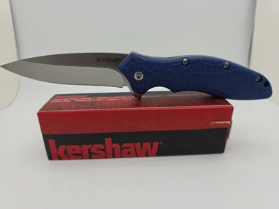 Kershaw Knife Oso Sweet 1830BLU Speedsafe Assisted Opening Liner Lock Blue - Image 1 of 3