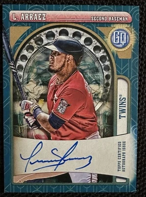 LUIS ARRAEZ AUTO LE/99 2021 GYPSY QUEEN TWINS AUTOGRAPH  - Image 1 of 2