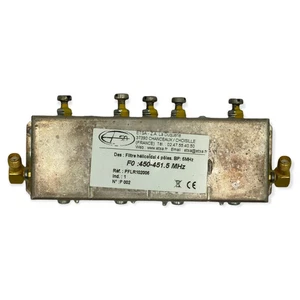 450Mhz Band Pass Filter 4 Poles Helical SMA PFLR102006 450-451.5Mhz - Picture 1 of 2