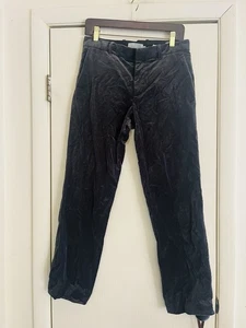 Vince Velvet Slate Gray 90s Holiday Career Trouser Hose 29 - Bild 1 von 9