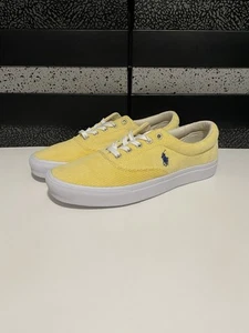 Nuevo Polo Ralph Lauren Keaton Pony Pana Amarilla 01087-E22 Para hombres Talla 11 RARO - Imagen 1 de 5