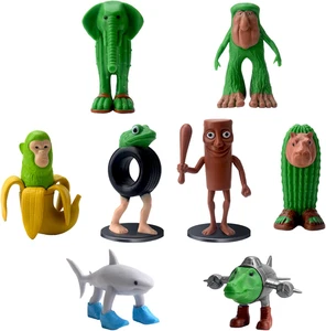 Kutakuta 8 Pezzi Tung Tung Tung Sahur Giocattolo, Figurine Italian Brainrot, Tra - Imagen 1 de 7