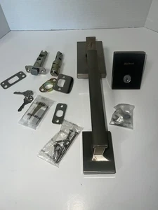 Manija de puerta Kwikset 818SCE Lip 15 San Clemente exterior solamente*LEER* piezas de níquel - Imagen 1 de 8