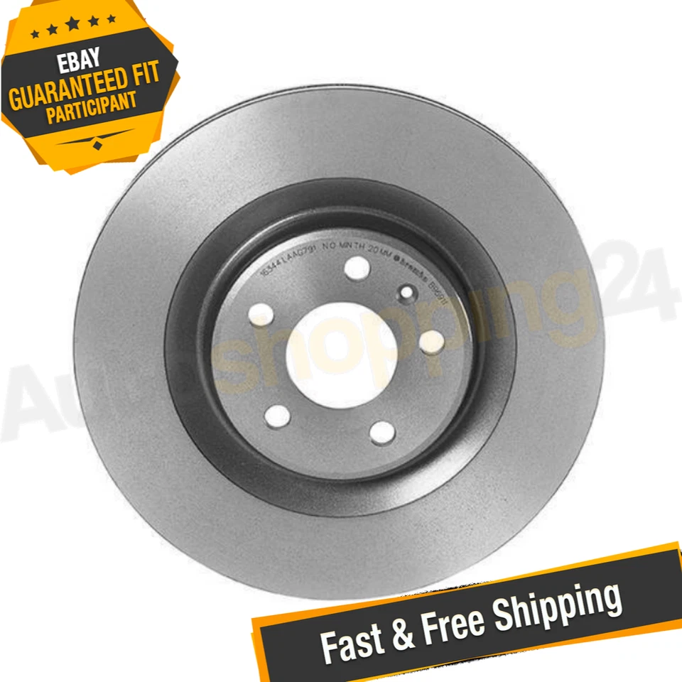 Rotor de freno de disco trasero Brembo 09.B969.11 330 mm para Audi A6 Quattro 2016-2022 Foto 1 de 4